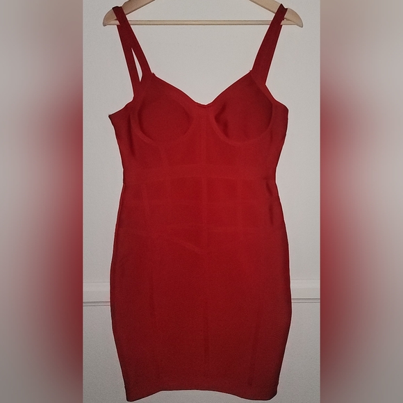 Fashion Nova Dresses & Skirts - Fashion Nova Red Bondage dress